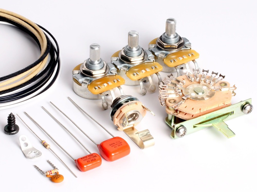 ToneShaper Wiring Kit, Stratocaster, Auto-Split (HSS2)
