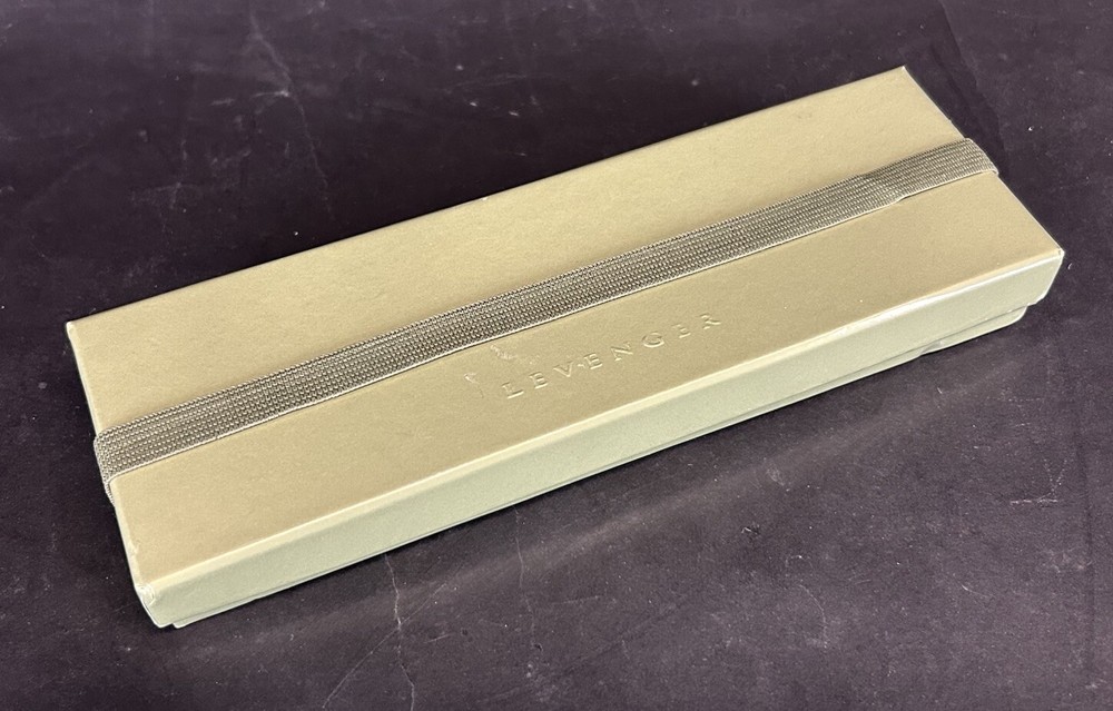 Levenger Leather Book Page Keeper Holder