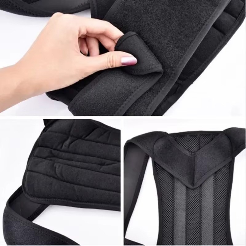 Back Support Posture Corrector Belt Adjustable Shoulder Clavicle Spine Support