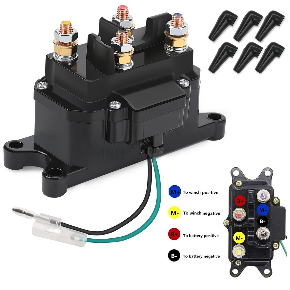 Winch Solenoid Relay Contactor 12V 250A