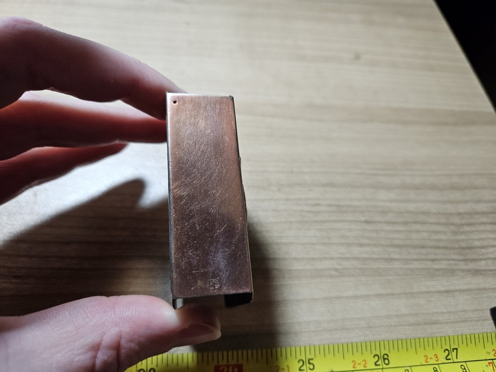 Vintage Prospect Point Niagara Brass? Marked Match Safe
