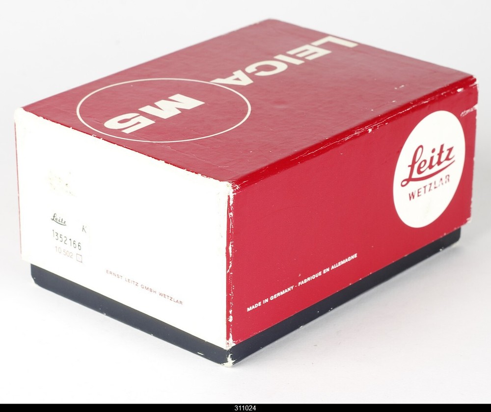 Orginal Box For Camera Leica M5