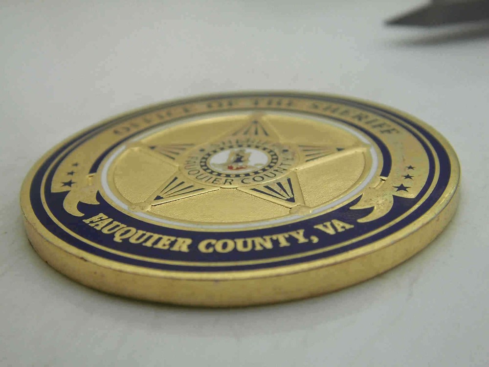 FAUQUIER COUNTY SHERIFF CHALLENGE COIN