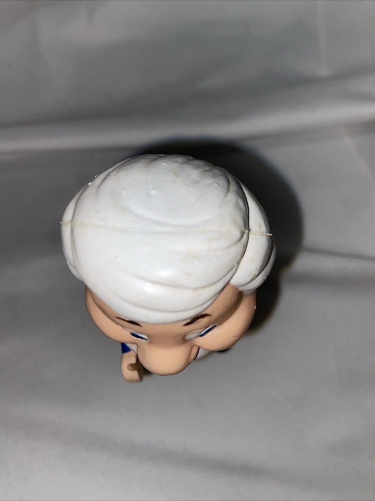 ELDON Pipsqeeks vintage RUBBER/PLASTIC FIGURE CHIEF FIREMAN