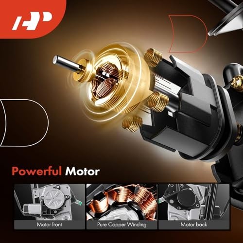 Power Window Regulator with Motor Compatible with Oldsmobile Front Driver (LH)