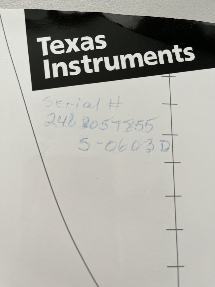 Texas Instruments TI-83 Plus Manual ONLY Calculator Manual USED