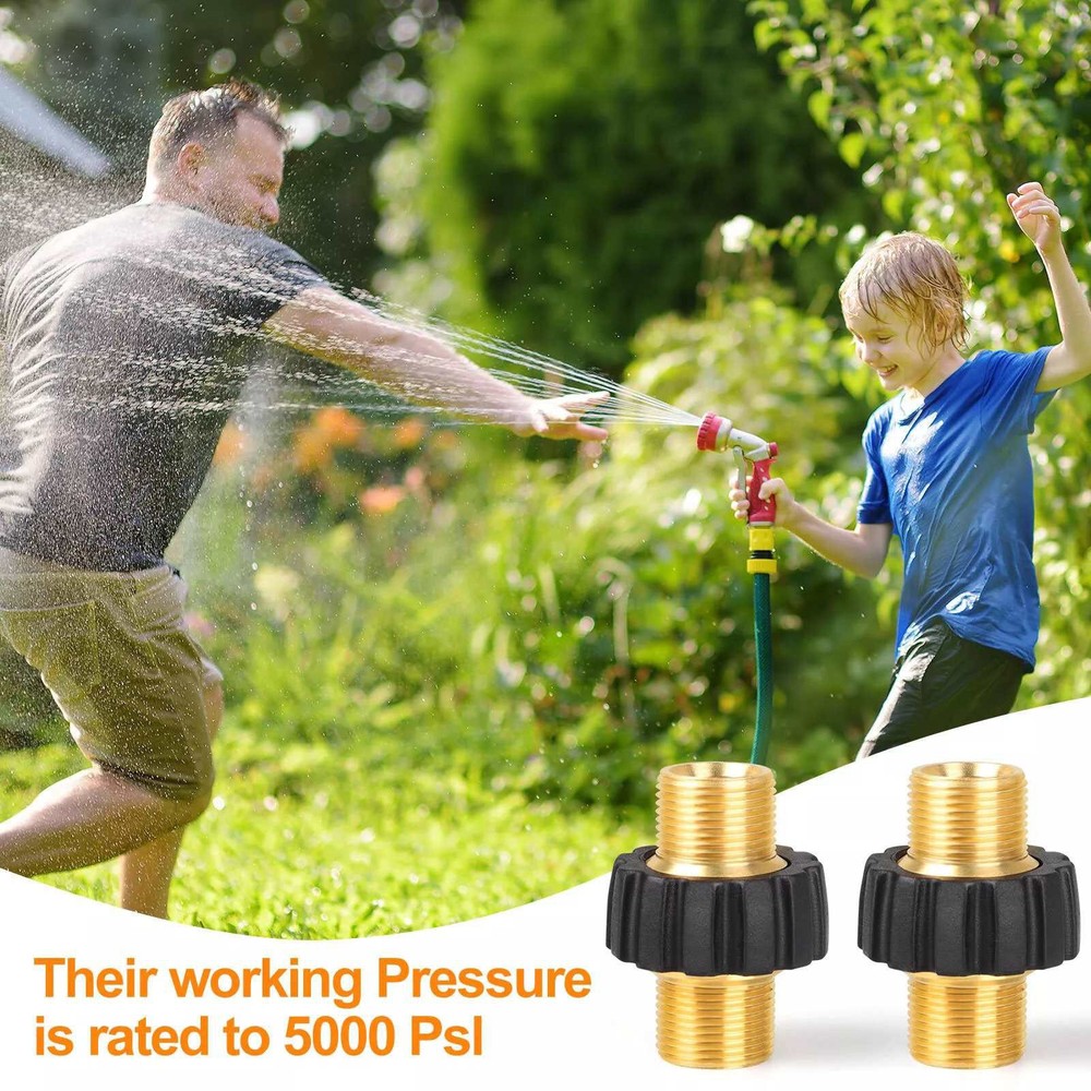 53mm / 2.1 inch Length Quick Connect Pipe Hose Adapter Easy Connection