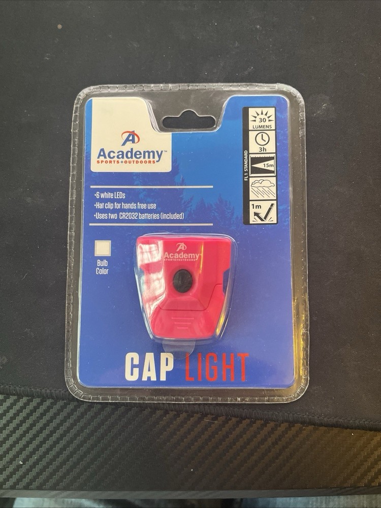 Academy LED Cap Light - New Pink