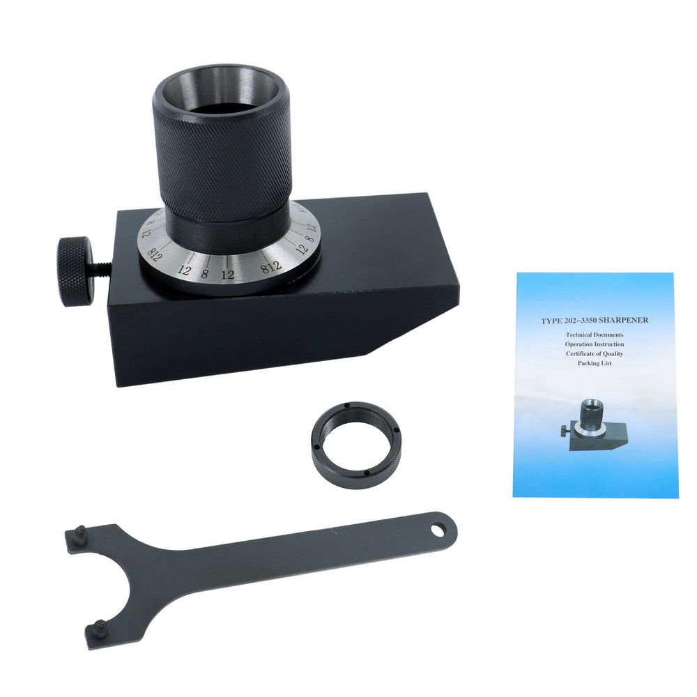 Heavy Duty 5C Angle End Mill Grinding Fixture | Collet Sharpener System