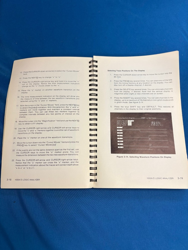 HP 1630A Logic Analyzer with Pods / user manual