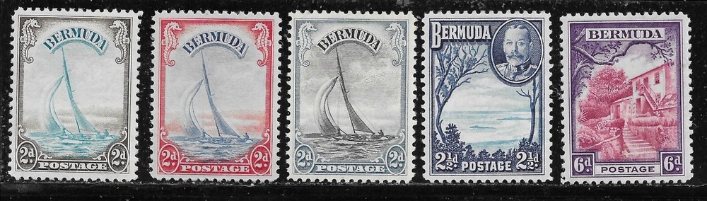 BERMUDA      SC105-114         MINT NEVER HINGED