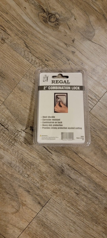 Genuine Regal Combination Padlock 39994