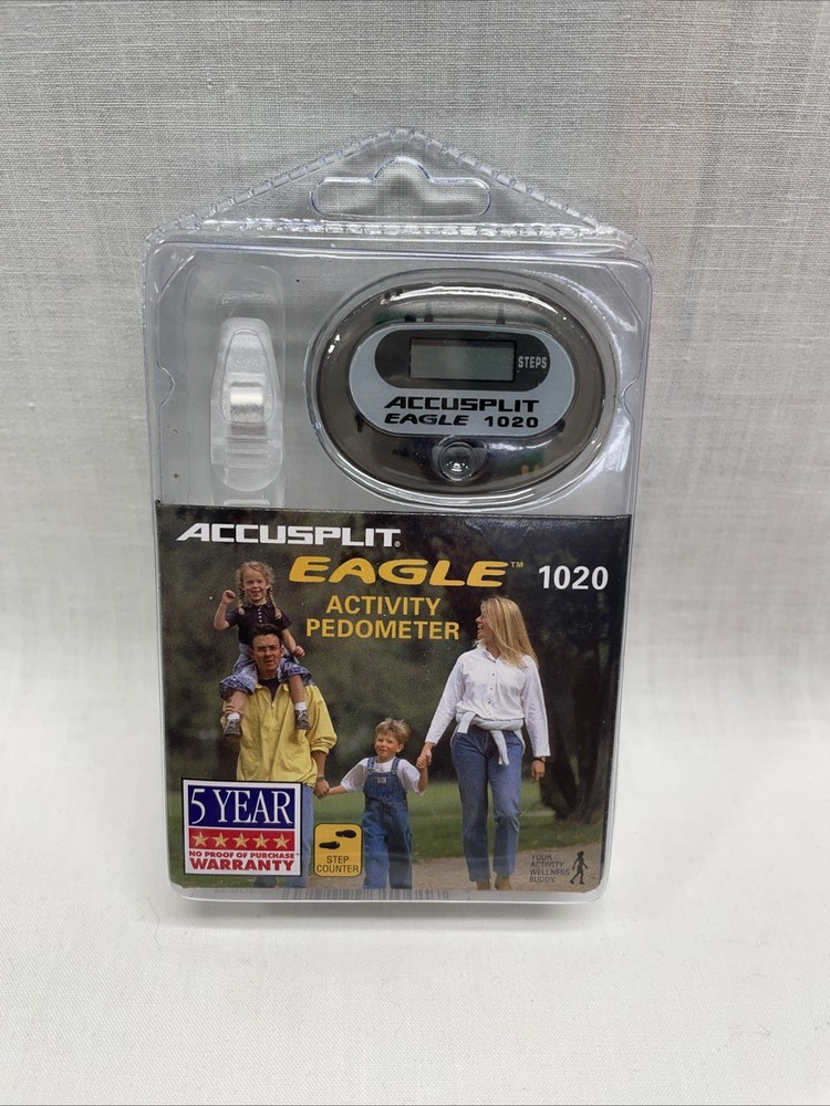 Accusplit Eagle AE1020SM Activity Pedometer - New - Sealed