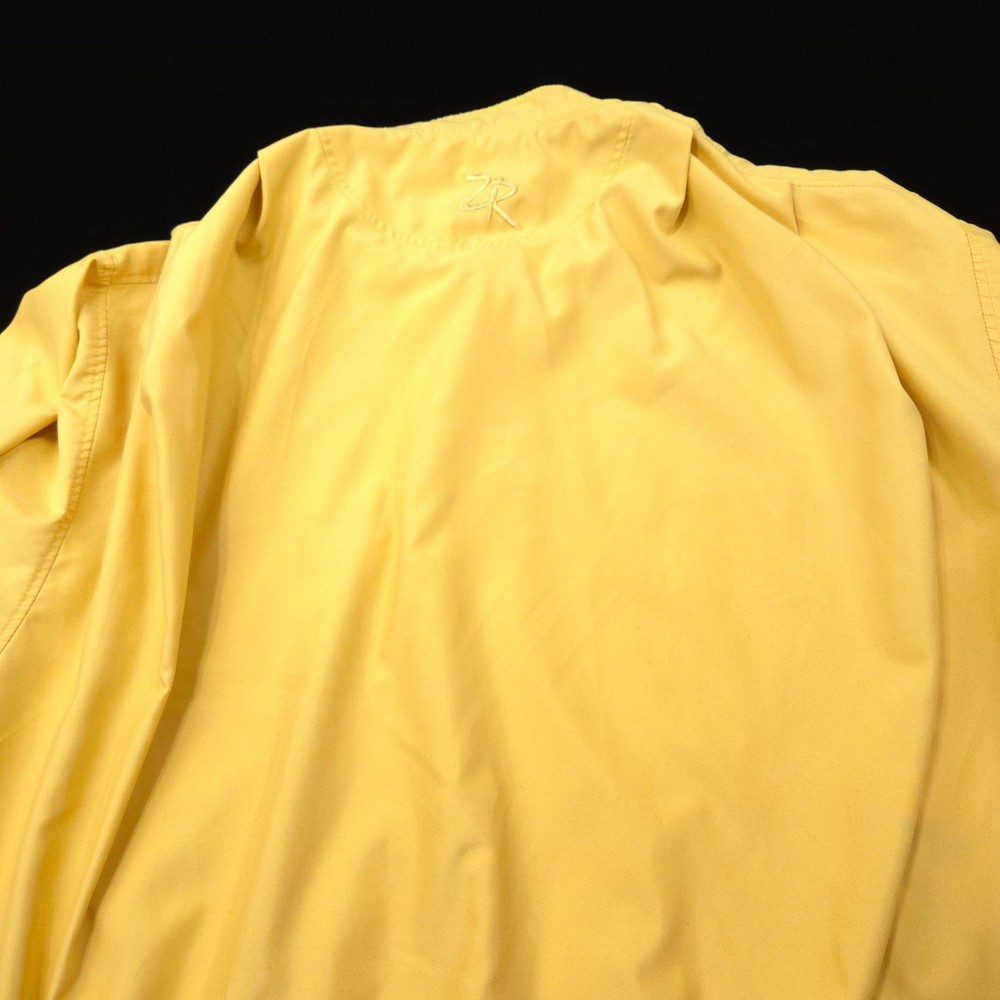 Zero Restriction -Estancia Pullover Mens -L Yellow Golf windbreaker jacket Snap