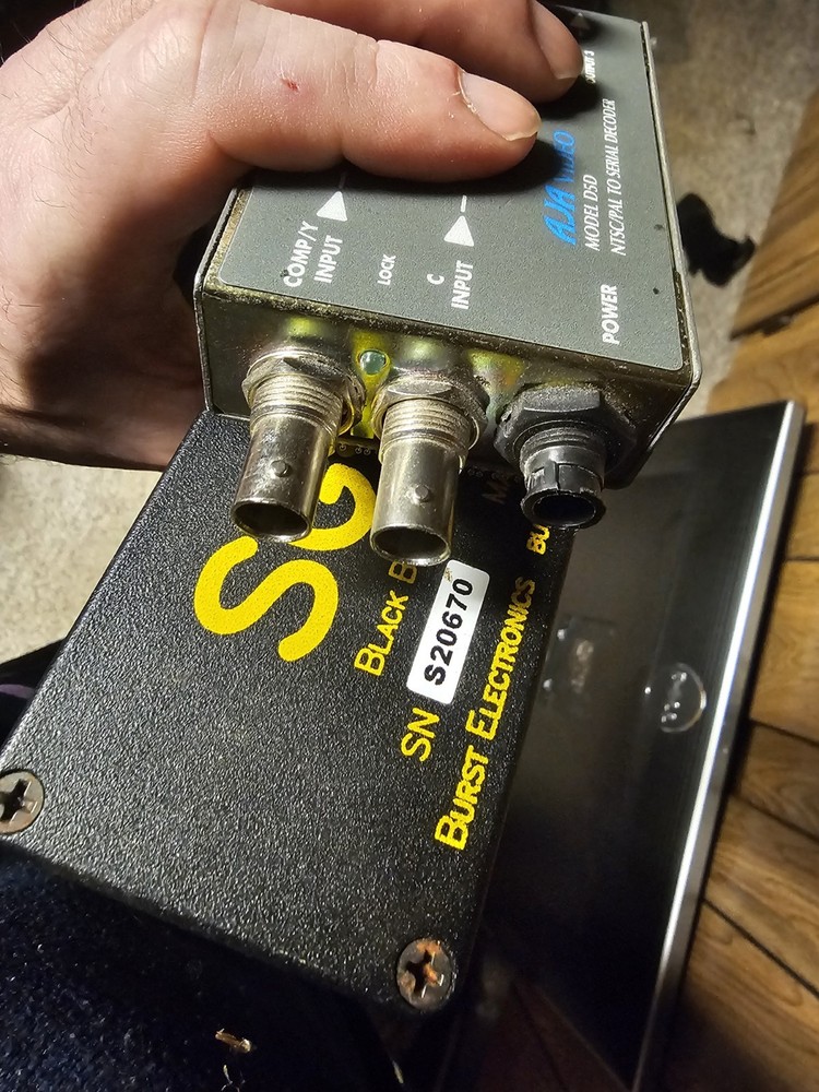 Broadcast Video Sync & Control Devices – Burst SC-2 + VidPro D5D – Untested