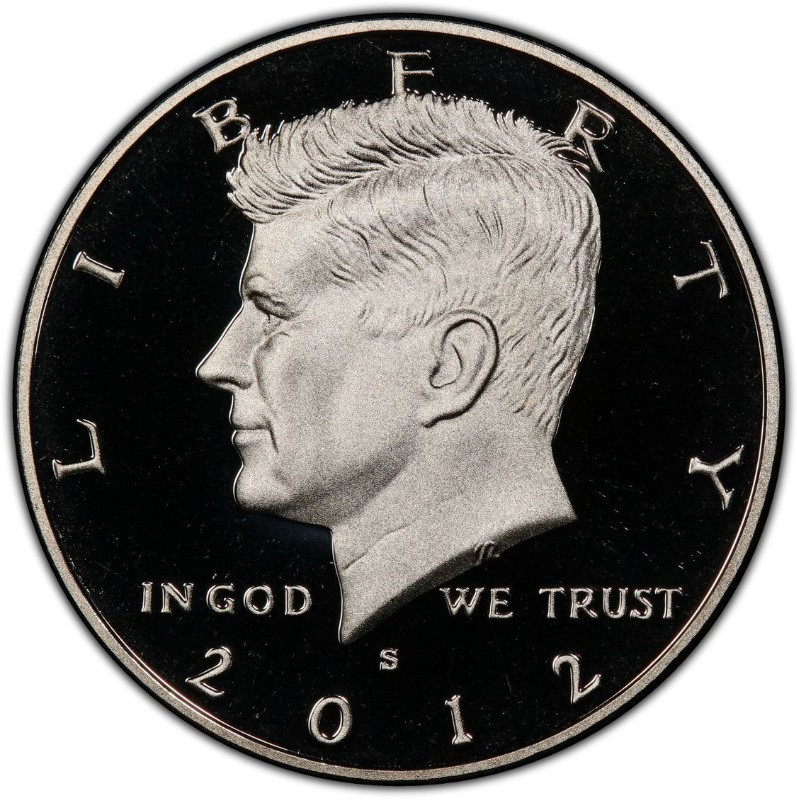 2012-S Clad Proof Kennedy Half Dollar 50C
