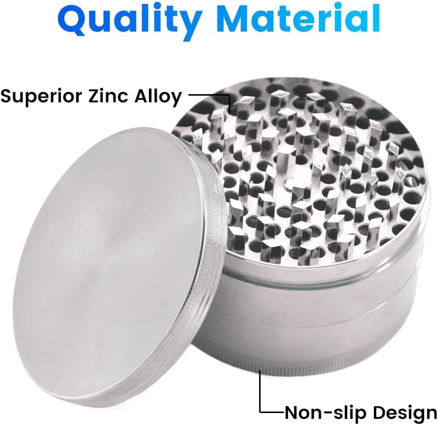Herb Grinder Spice Quality Grinder 4 Sections Portable Grinder