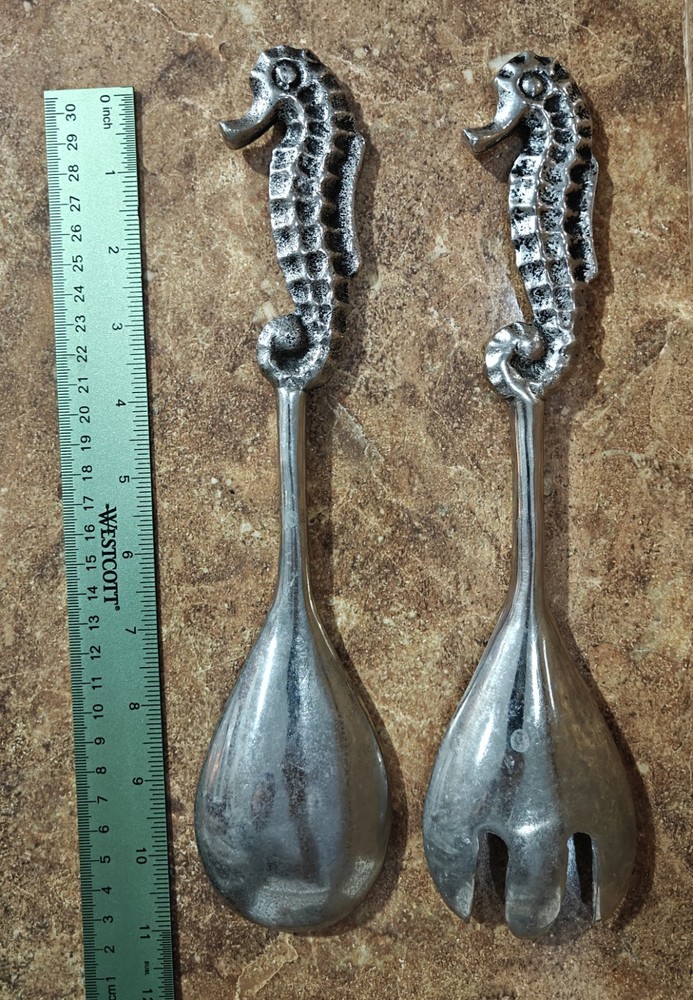 Serving utensils - 4 sets, aluminum