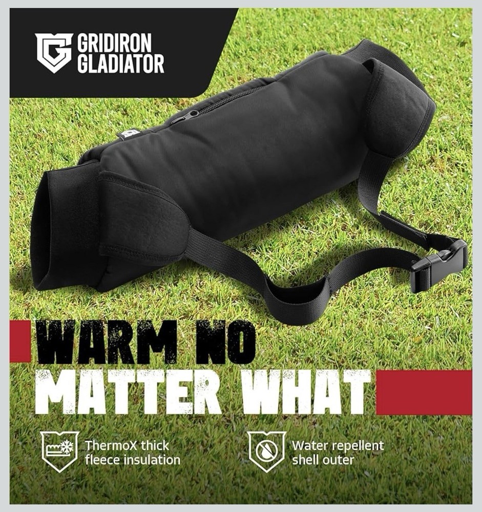 NWT Gridiron Gladiator Hand Warmer Pouch