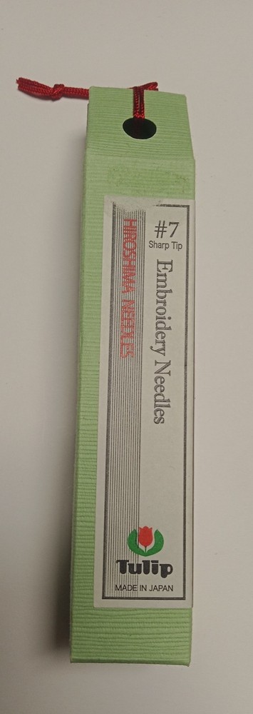 Hiroshima Needles #7 Embroidery