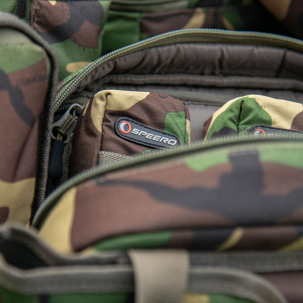 Speero Alarm Pouch DPM Camo Padded Protective Bite Alarm Storage Case