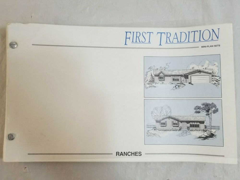 FIRST TRADITION Ranches Floor Plans & Elevations from First Tradition