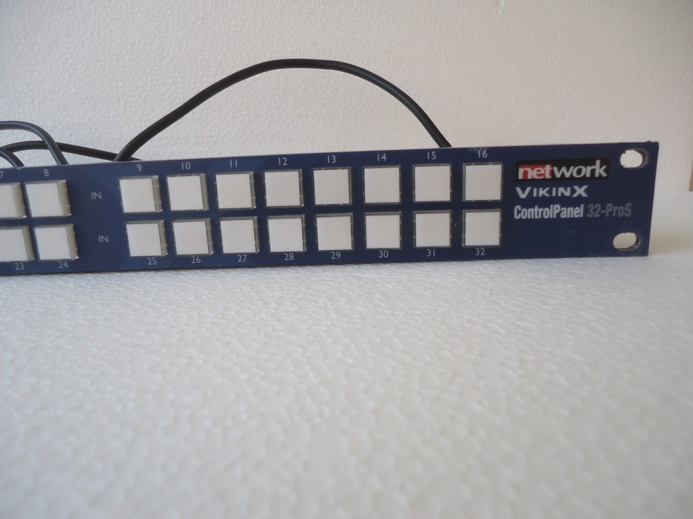 NETWORK VIKINX 1U CONTROL PANEL 32-ProS INCLUDING UNIVERSAL POWER SUPPLY