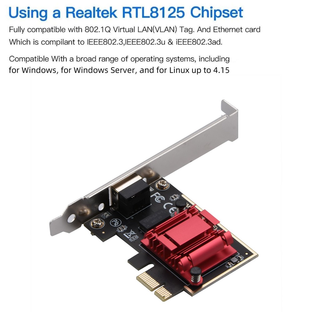 Network Card Computer Accessory For Win Versatile PCI Express Slot Compatibility