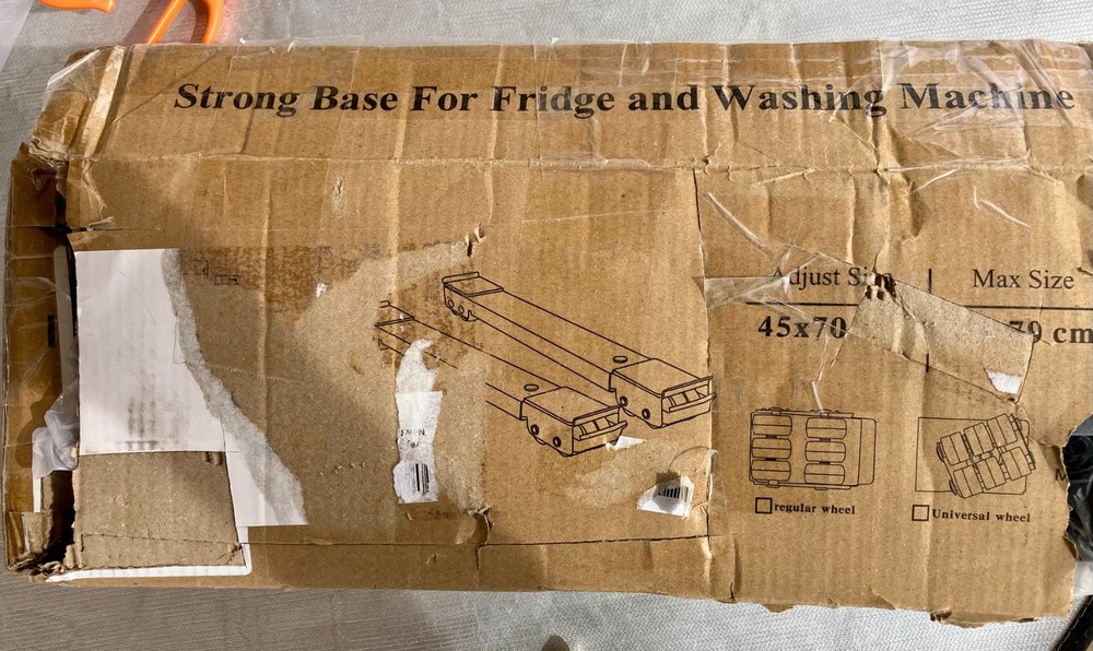 Appliance Rollers for Washer and Dryer Set