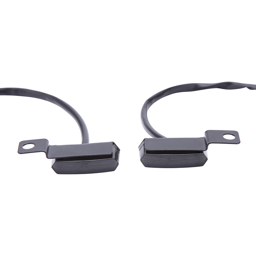 Motorcycle Sequential LED Turn Signals Flowing Mini Handlebar Light For Harley