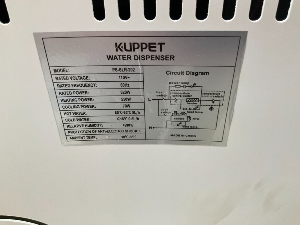 Kuppet Top Loading Water Cooler 3061601600 ✅❤️️✅❤️️ NEW! OPEN BOX! ✅❤️️✅❤️️