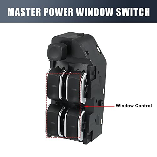 25668566 901-052 Car Power Window Control Switch Master Window Switch Front
