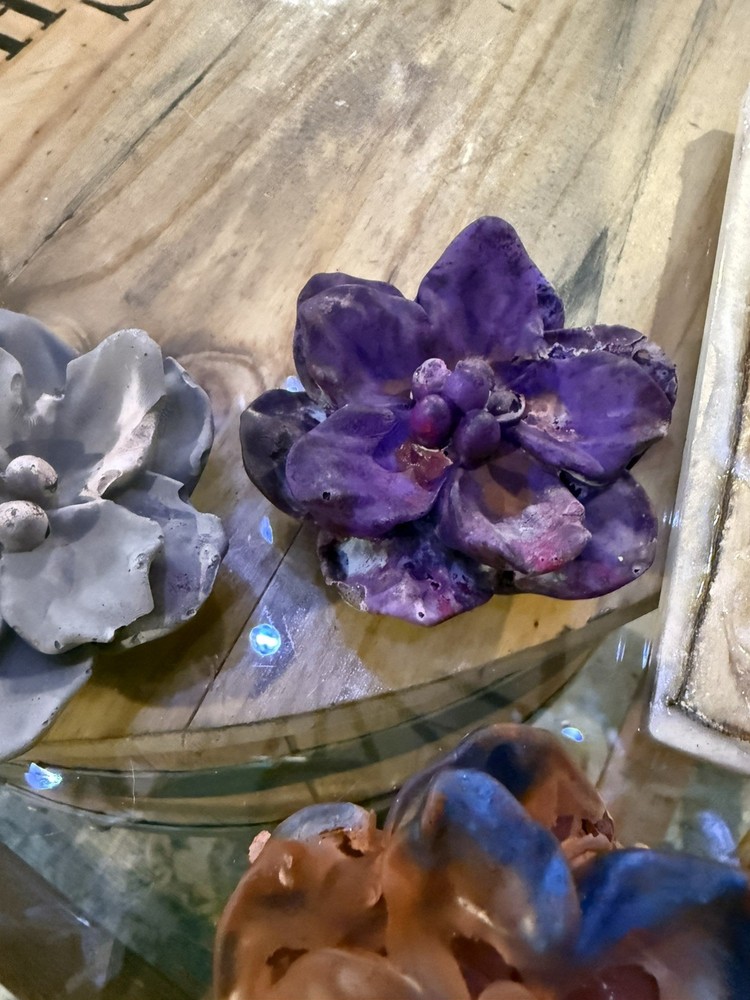 Stone Flower 3” X 3”