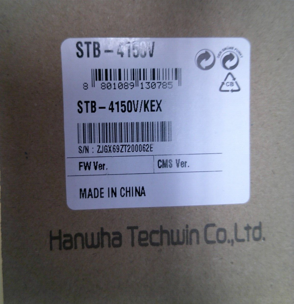 Wisenet STB-4150V Fixed Camera Mount NEW in Box