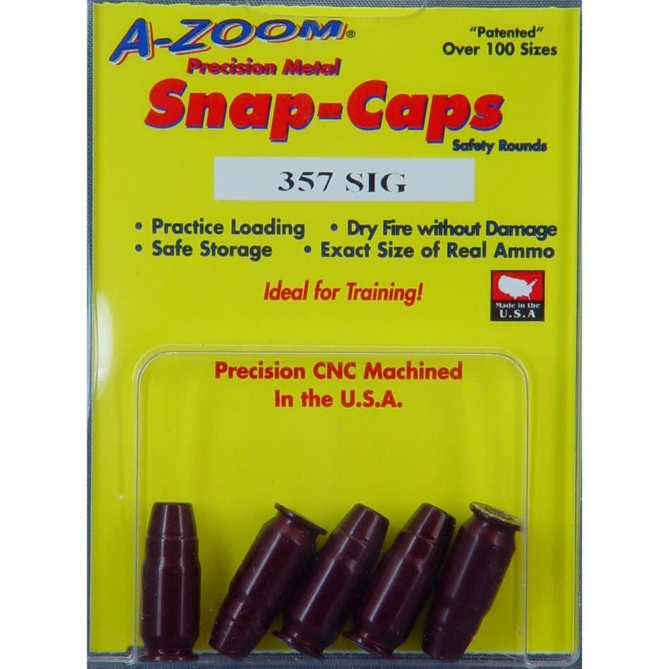 A-Zoom Pistol Snap Caps 357 Sig 5 Pkg