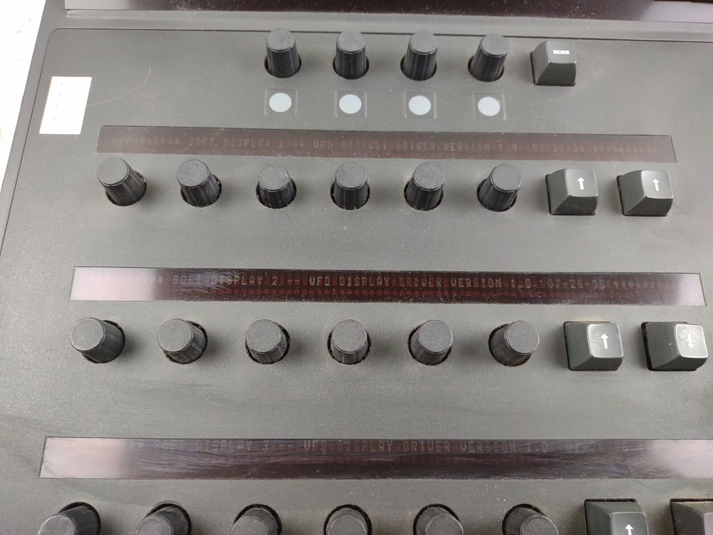 DAVINCI CONTROL PANEL BROADCAST EQUIPMENT --- NO POWER SUPPLY