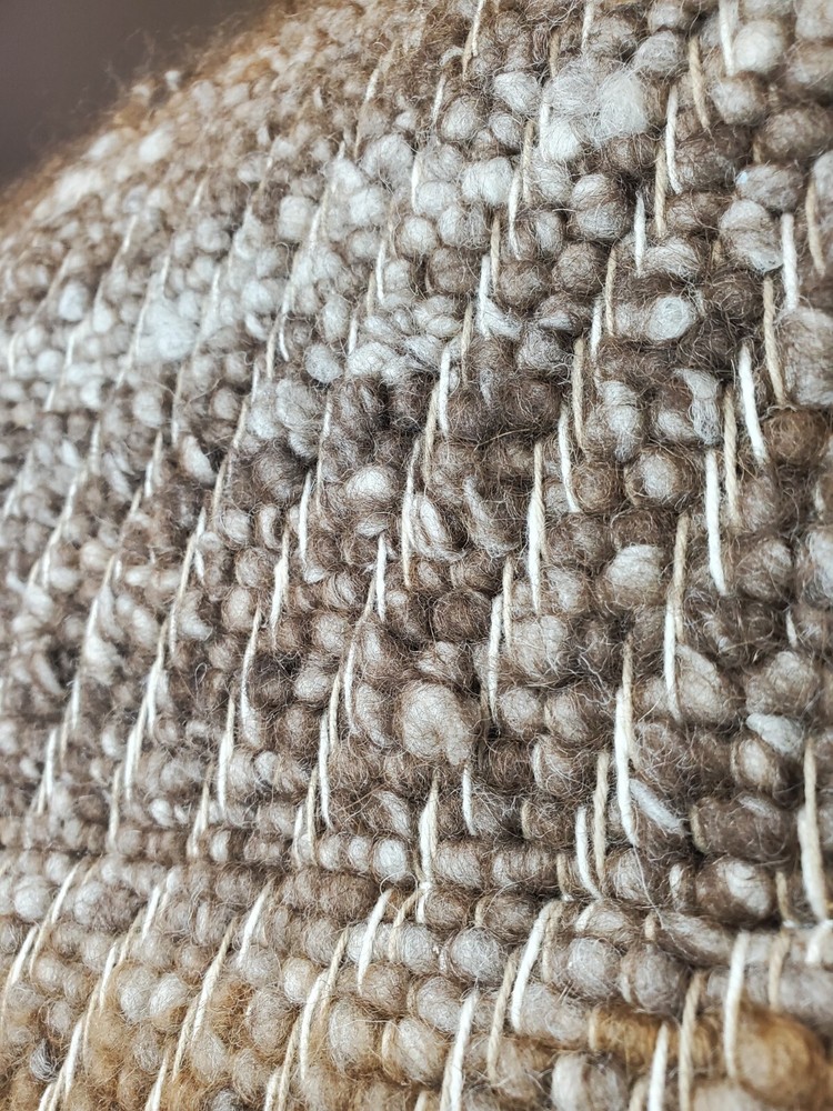 Alpaca Saddle Pad - with Genuine Leather Accents