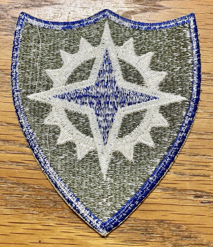 ORIGINAL WWII - U.S. 16th CORPS PATCH CUT EDGE