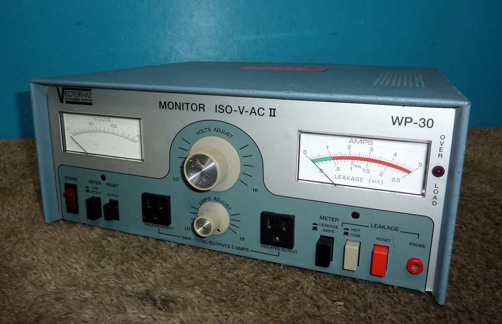 Vector VIZ WP-30 ISO-V-AC II Variable Isolation Transformer Variac