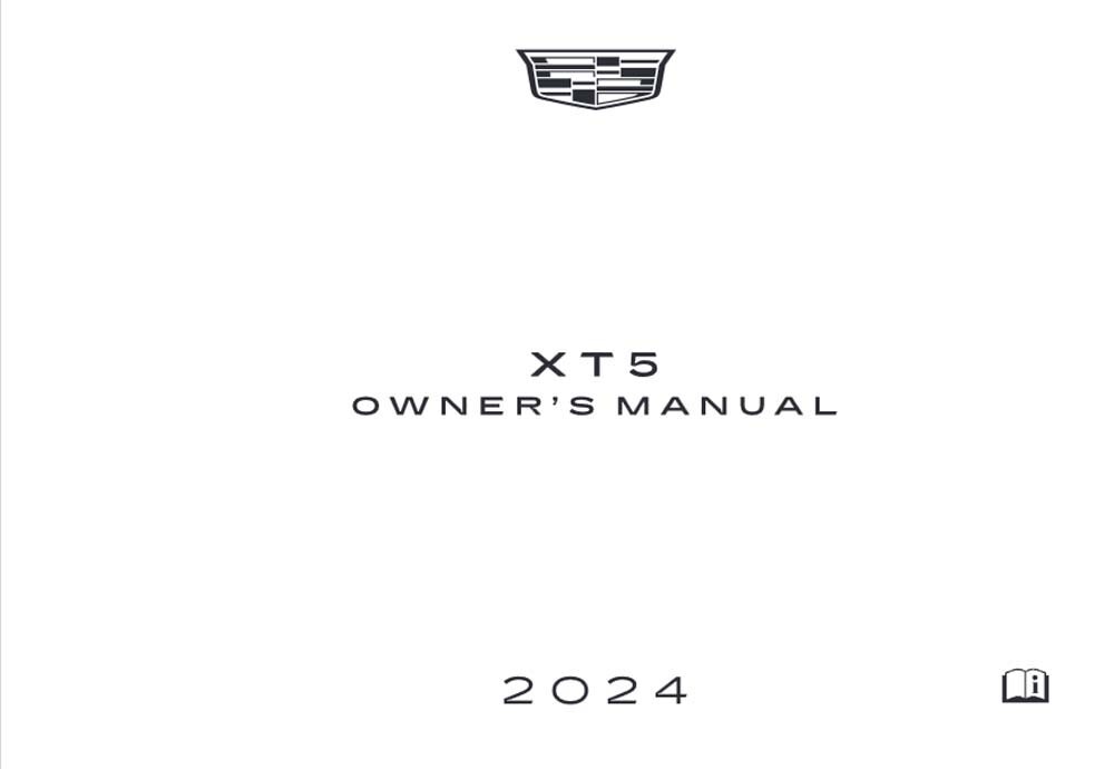 2024 Cadillac XT5 Owners Manual User Guide