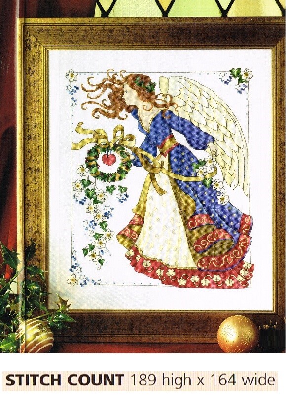 CHRISTMAS ANGEL    CROSS STITCH PATTERN ONLY  ALS - U