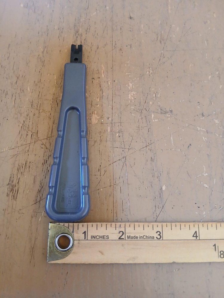 Ideal #35-185 Non-Impact Punch Down Tool, Used