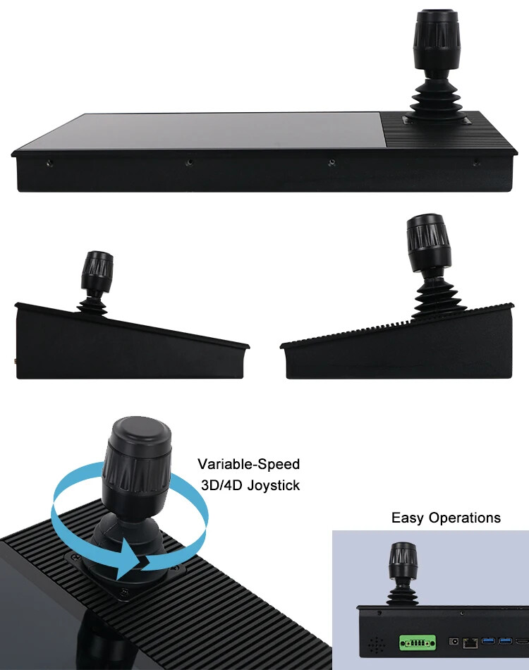 Smart Security System 10" Touch Screen Android Monitor System Joystick Control