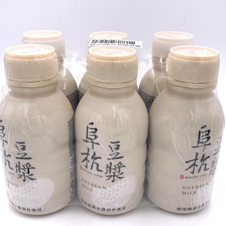 Soy Milk Original Flavor 290mlx6bottle阜杭原味豆漿