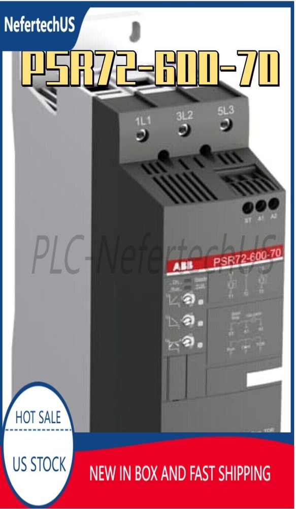 1pc ABB PSR72-600-70 Soft Starter 72A