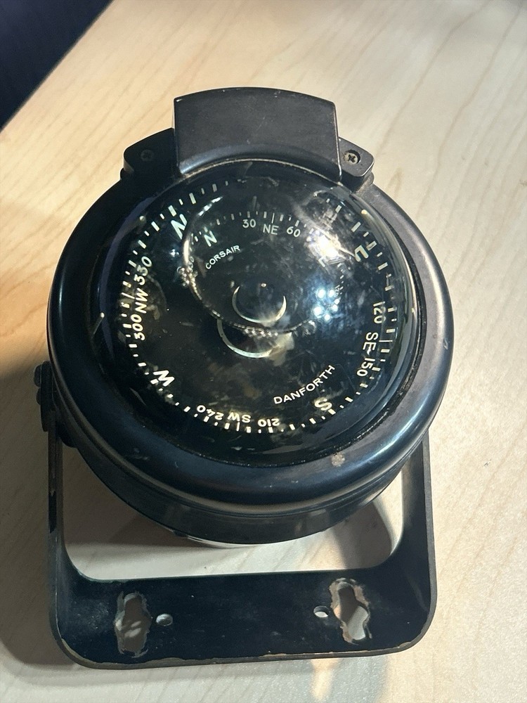 Vtg. Danforth Corsair Marine Boat Compass