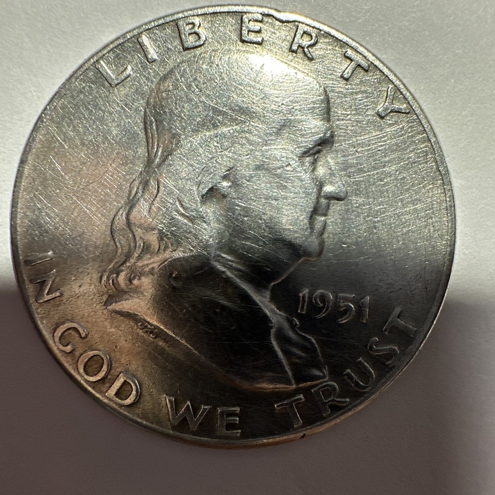1951 Franklin Half Dollar