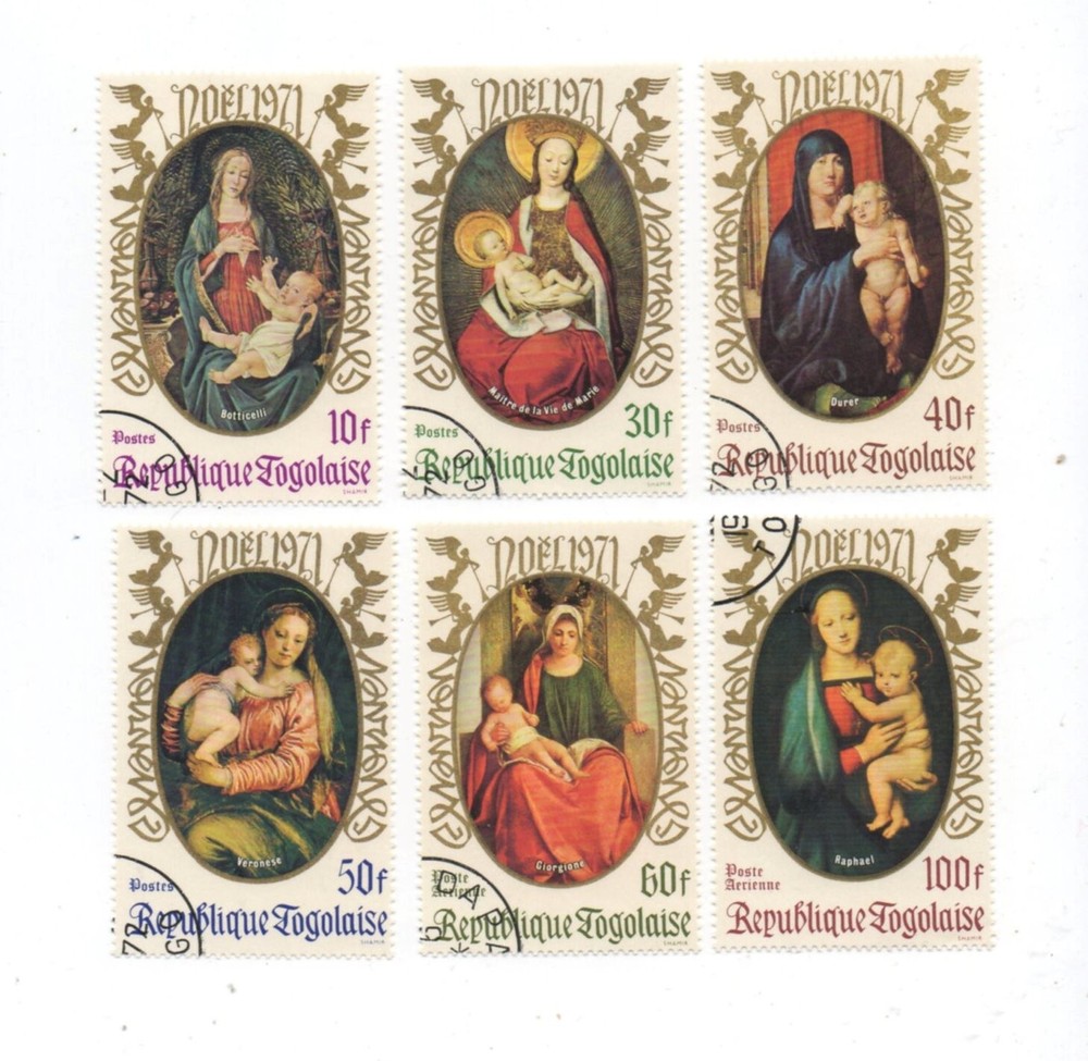 Togo used Scott 798-801, C169-70