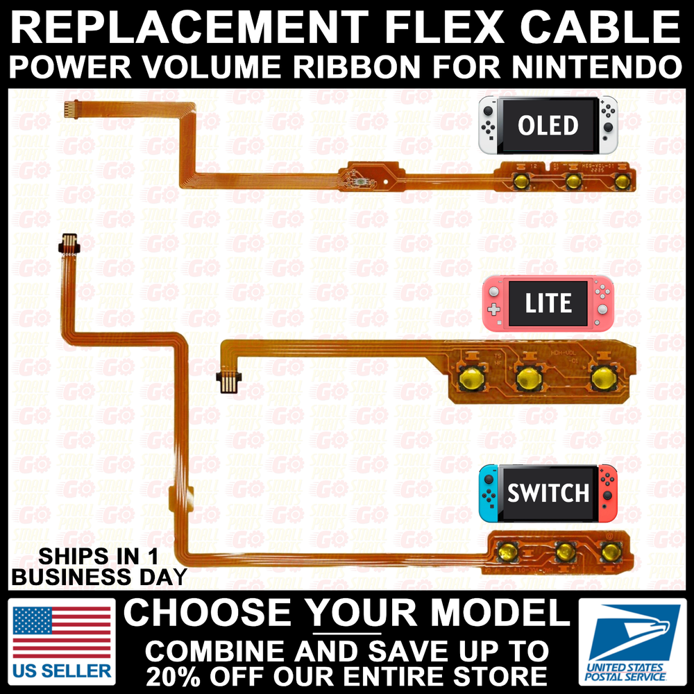 NEW Replacement POWER/VOLUME Key Button Flex Cable For Nintendo Switch/Lite/OLED