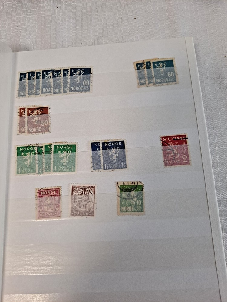 Norway Stamp Collection 7x9 Album